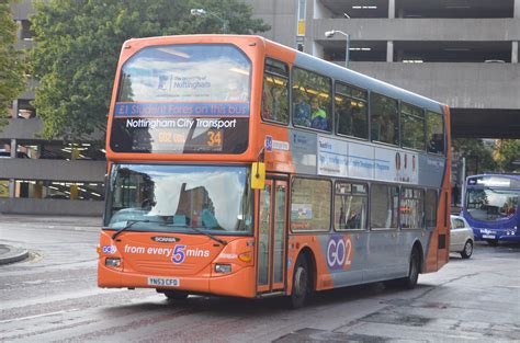 Nottingham City Transport Orange Line Scania N Flickr