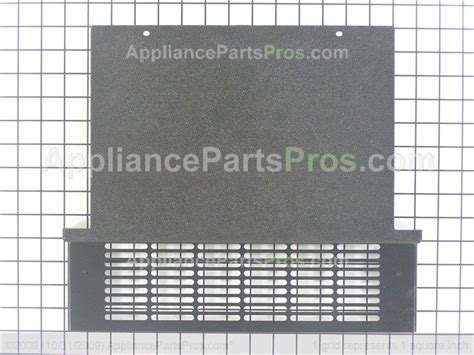 Whirlpool WP2185571B Front Grill Black AP6006006