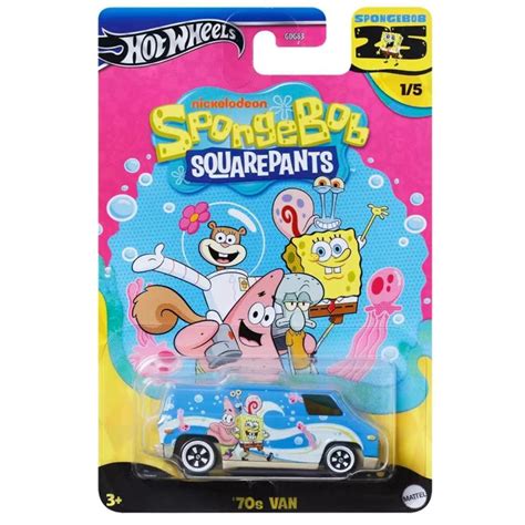 Машинка Mattel Hot Wheel GDG SpongeBob SquarePants s VAN купить с доставкой по выгодным