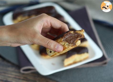 Éclairs au chocolat expliqués pas à pas Recette Ptitchef Recipe