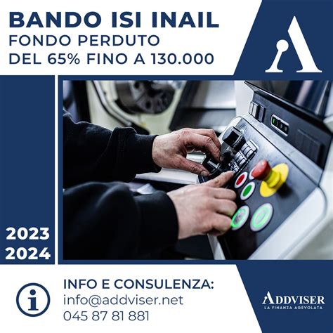 Bando Isi Inail Fondo Perduto Del Fino A