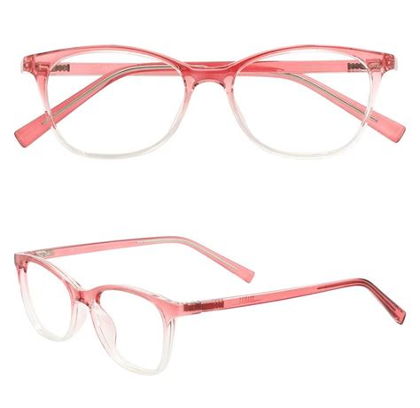 Clair Classic Square Progressive Glasses - Pink | Kids' Eyeglasses ...