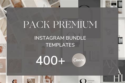 Premium Pack Ig Templates Canva Social Media Templates Creative Market