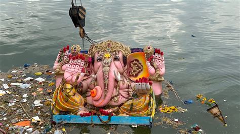 Big Ganesh Nimajjanam Hyderabad Ganesh Nimajjanam At Tank Bund