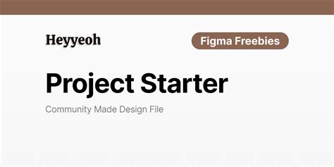 Project Starter Figma