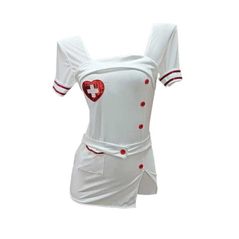 Japanese Sexy Nurse Uniform Women Exotic Pajamas Role Play Nurse Dress Halloween Sexy Lingerie