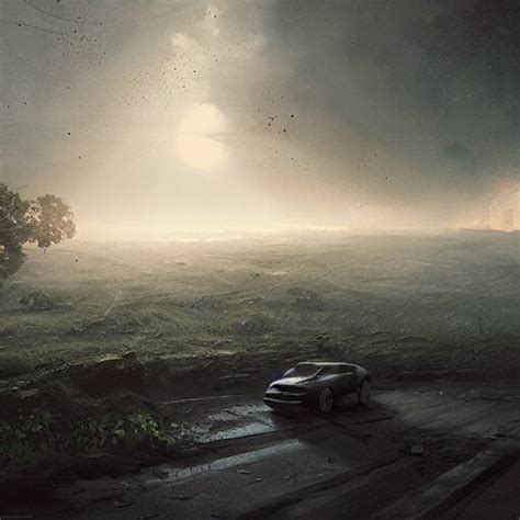 Lexica Abandoned Crashed Ufo Matte Painting Concept Art Art