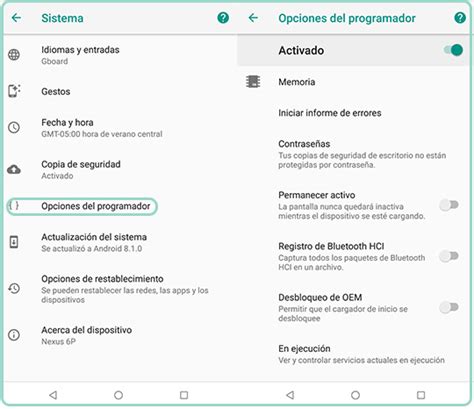 C Mo Activar Y Desactivar Las Opciones De Desarrollador En Cualquier