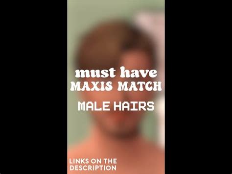 Must Have Maxis Match Hairs Link On The Comments Sims 4 Shorts YouTube