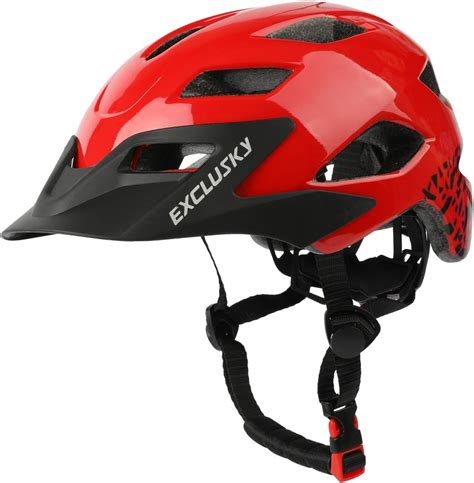 Amazon.com: Kids Helmet, Exclusky Kids Bike Helmet Adjustable Safety ...