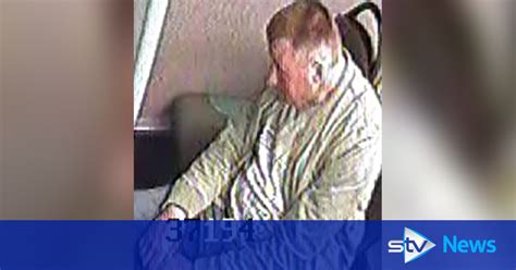 Cctv Appeal To Track Down A Man After Assault On Board A Bus Stv News