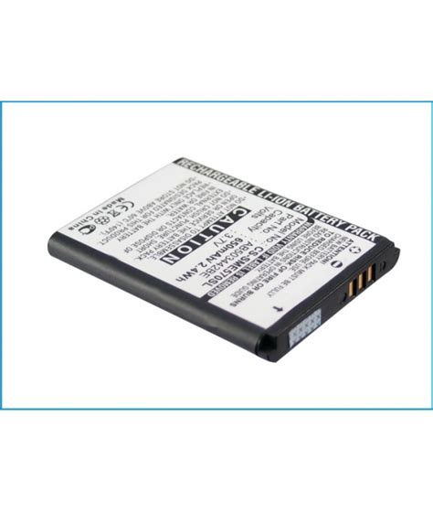 Batería 3 7V 0 65Ah Li ion para Samsung SGH B110 Batteries4pro