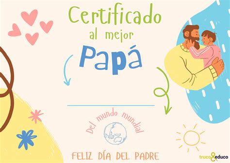 Actualizar Imagen Certificado Para El Dia Del Padre Abzlocal Mx