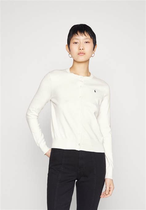 Polo Ralph Lauren Cardigan Long Sleeve Kardigan Collection Cream