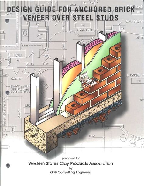 Anchored Brick Veneer Over Steel Studspdf Masonry Framing