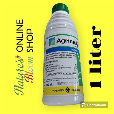 AGRIMEK 1 8 EC ABAMECTIN INSECTICIDE 1 LITER BY SYNGENTA Shopee