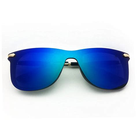 Buy K Blue Mirrored Wayfarer Sunglasses Online From Shopclues