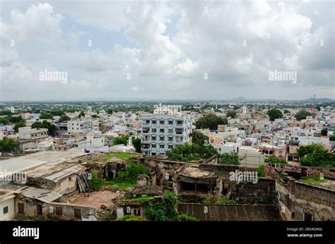 View of Bhuj City from Prag Mahal, Bhuj, Kutch, Gujarat, India Stock Photo - Alamy