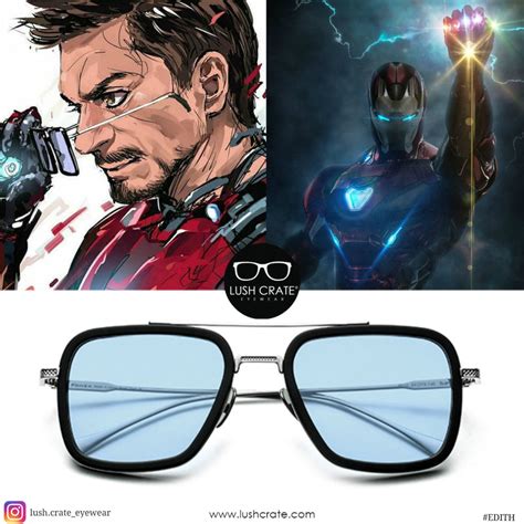 Edith Sunglasses Avengers Tony Starks Sunglasses Lush Crate