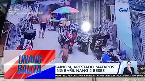 Lalaking Nakainom Arestado Matapos Magpaputok Ng Baril Nang Beses Sa