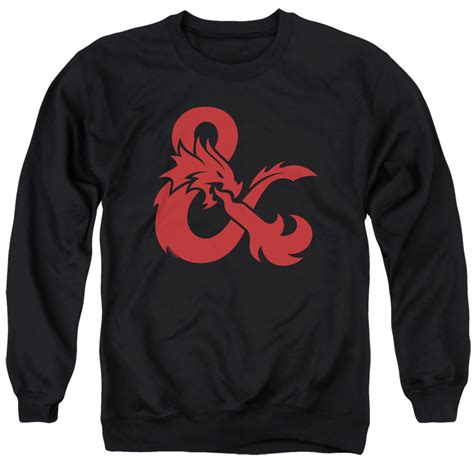 Dungeons And Dragons Mens Ampersand Logo Sweater