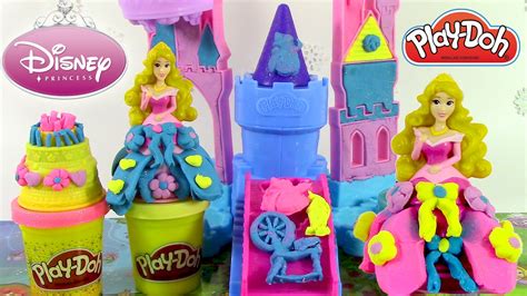 Pâte à modeler Princesse Ensemble Château Magique d Aurore Play Doh