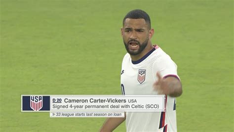 USMNT Only On Twitter Big Opportunity Tonight For Cameron Carter