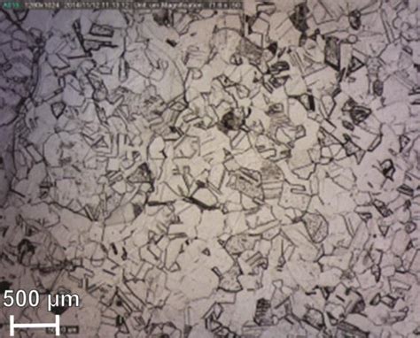 Type 304 And Type 316 Base Metal Microstructure Download Scientific