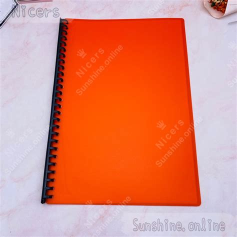 Long Size 35 X 24 Cm Short Size 30 X 24 Cm Clear Book File Folder