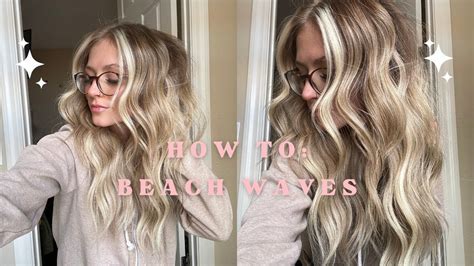 HOW TO DO BEACH WAVES WITH A CURLING IRON SIMPLE AND QUICK Long