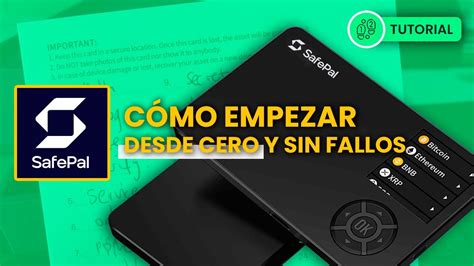 Gu A Safepal C Mo Empezar Desde Cero Y Sin Fallos Youtube