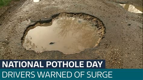 National Pothole Day Drivers Warned Of Surge After December S Icy Weather Latest From Itv News