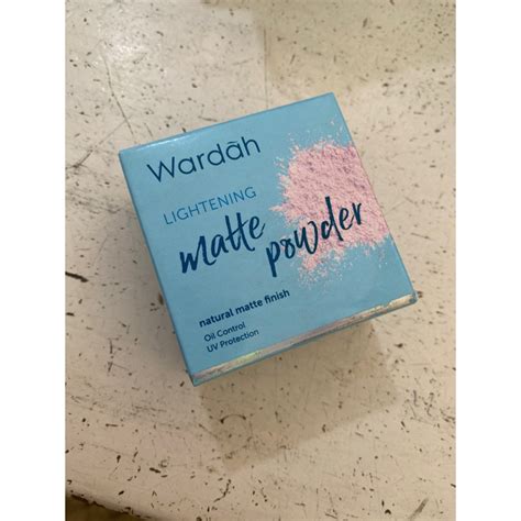 Jual Wardah Lightening Loose Matte Powder Bedak Tabur Cerah Halal