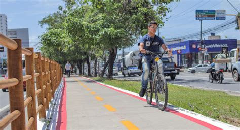 Prefeitura inicia sinalização em ciclovia na Fernandes Lima Alagoas