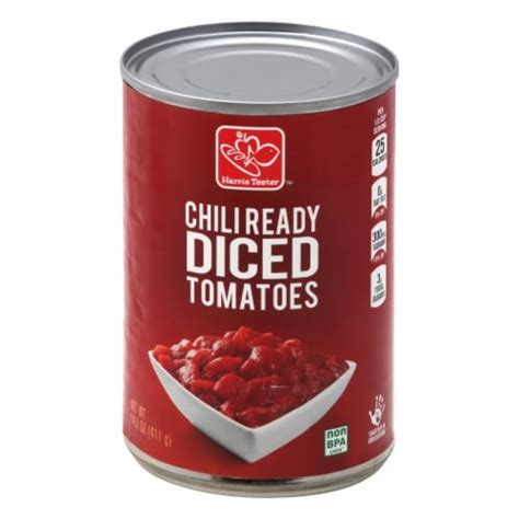 Harris Teeter™ Chili Ready Diced Tomatoes 145 Oz Harris Teeter