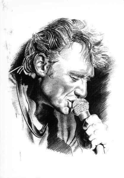 Grille Broderie Johnny Hallyday 10 Artofit