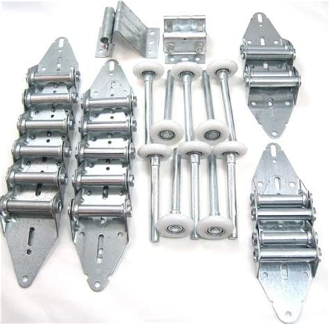 Garage Door Hardware Kit 9x9 Or 8x9 Rollers Hinges Brackets