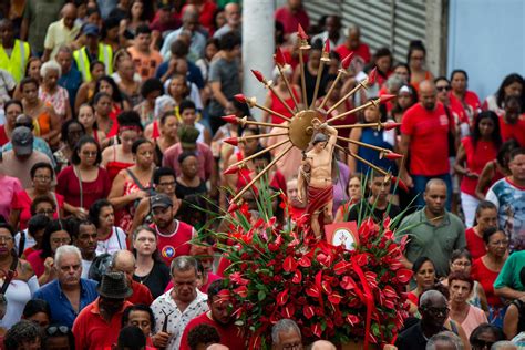 Barra Mansa Celebra Dia De S O Sebasti O Majestosa Prociss O