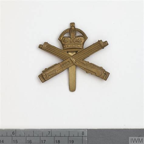 Badge Headdress British Machine Gun Corps Imperial War Museums