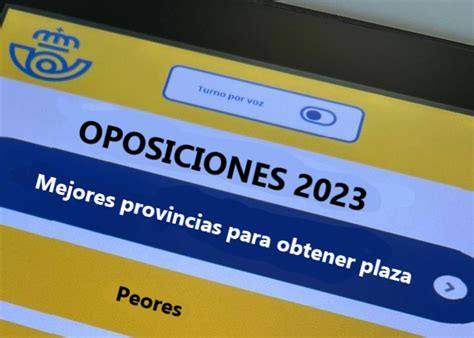 Oposiciones de Correos 2023 En qué provincia será más fácil obtener