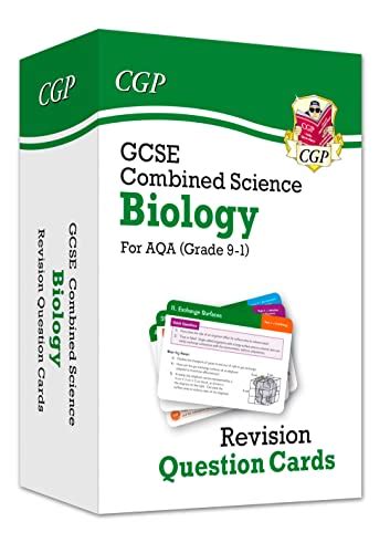 New 9 1 Gcse Combined Science Biology Aqa Revision Question Cards Cgp Gcse Combined Science 9