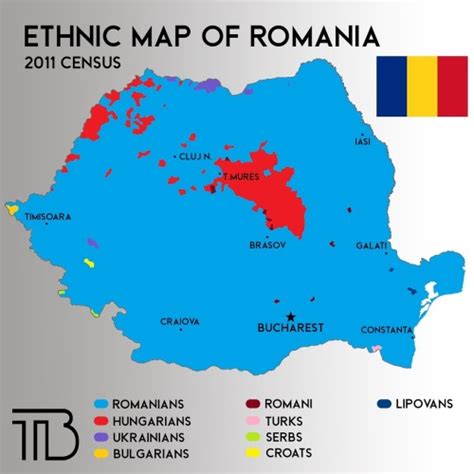 Ethnic map of Romania 🇷🇴, 2011.by try.balkan - VisionViral.com