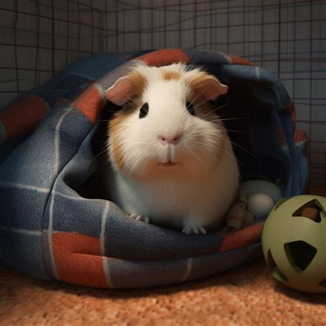 Premium Ai Image A Photograph Of Cute An Adorable Guinea Pig