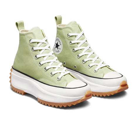 Купить Converse Run Star Hike Platform Seasonal Color cалатовые высокие ...
