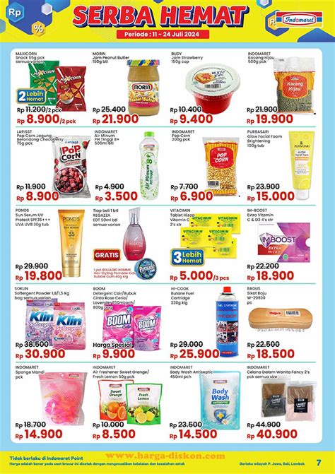 Katalog Promo INDOMARET Terbaru 11 24 Juli 2024 SoPasti