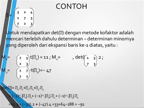 contoh soal adjoin matriks  bakti soal