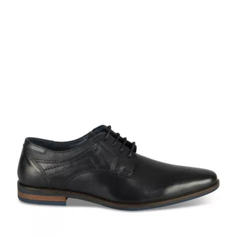 Derbies NOIR Homme CUIR Lacets SAN MARINA