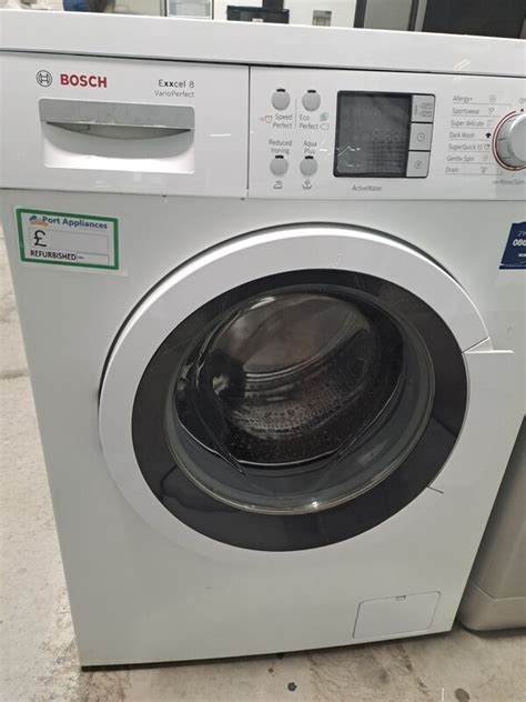 Bosch Waq Gb Exxcel Varioperfect Kg Load Spin Washing