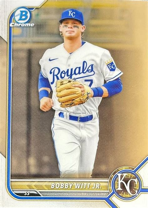 Bobby Witt Jr 2022 Bowman BCP 146 Chrome Prospects Price Guide