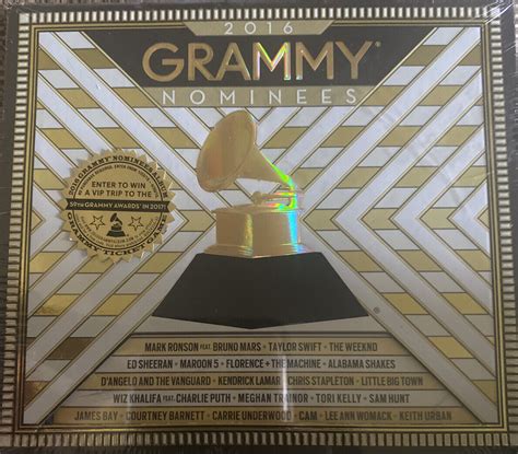 2016 Grammy Nominees By Various Artists Cd 602547685445 Ebay